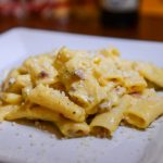 Tortiglioni alla carbonara gluten free