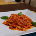 Fettuccine al ragù di carne