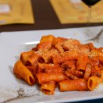Tortiglioni all’amatriciana gluten free